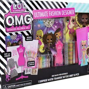 LOL  Surprise! OMG Ultimate Fashion Designer Dolls, Double Feature Series